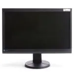 stationær pc skærm med mærkning