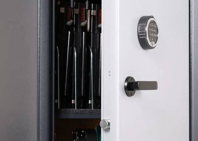 værdiskab med elektronisk kodelås