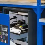 ion-charge 90 batteriskab detalje