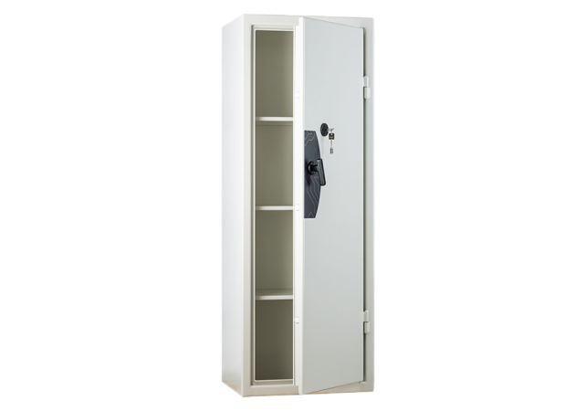 sikkerhedsskab - ssf3492 - 1600x575x500 mm - dør på klem