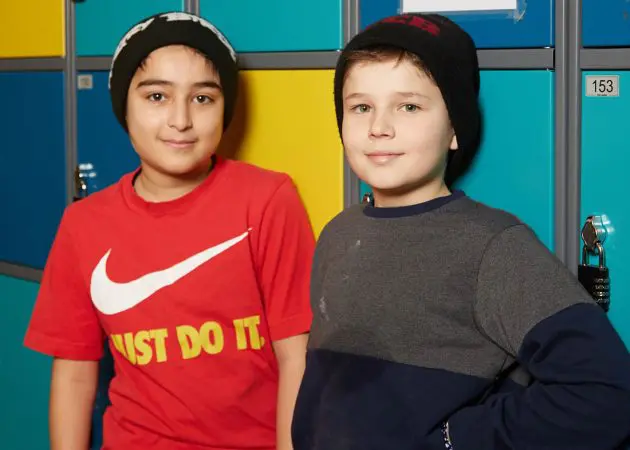 skoleskabe og elever