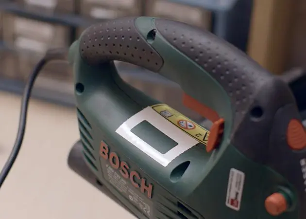ToolMark mærkning på boremaskine