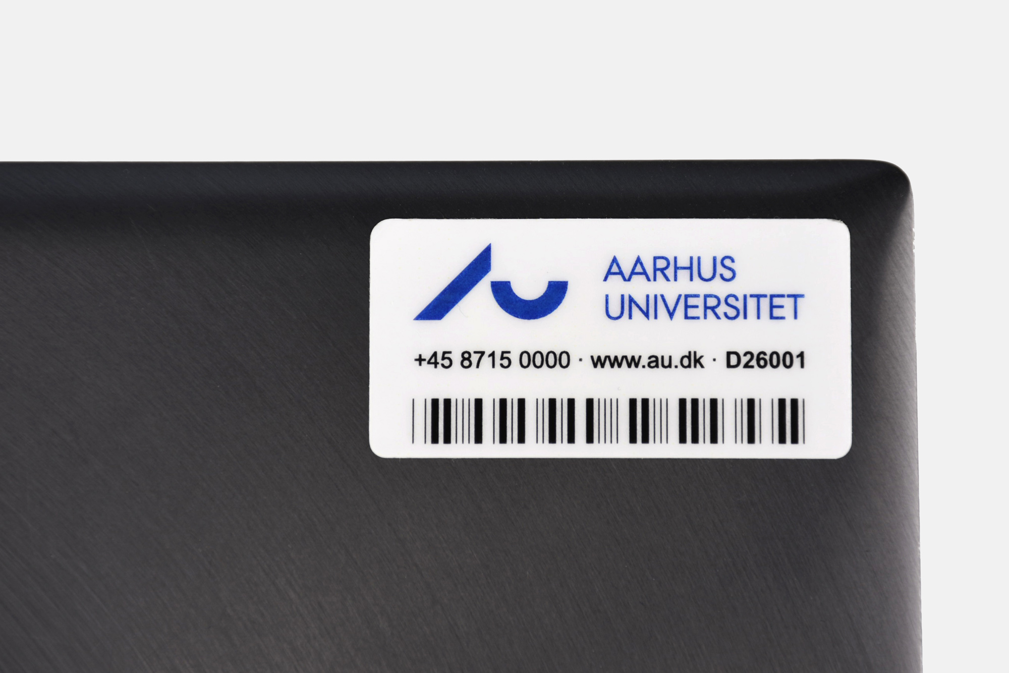 computer med tyverimærkning